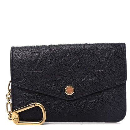 Louis Vuitton Empreinte Key Pouch Black 1 of 11