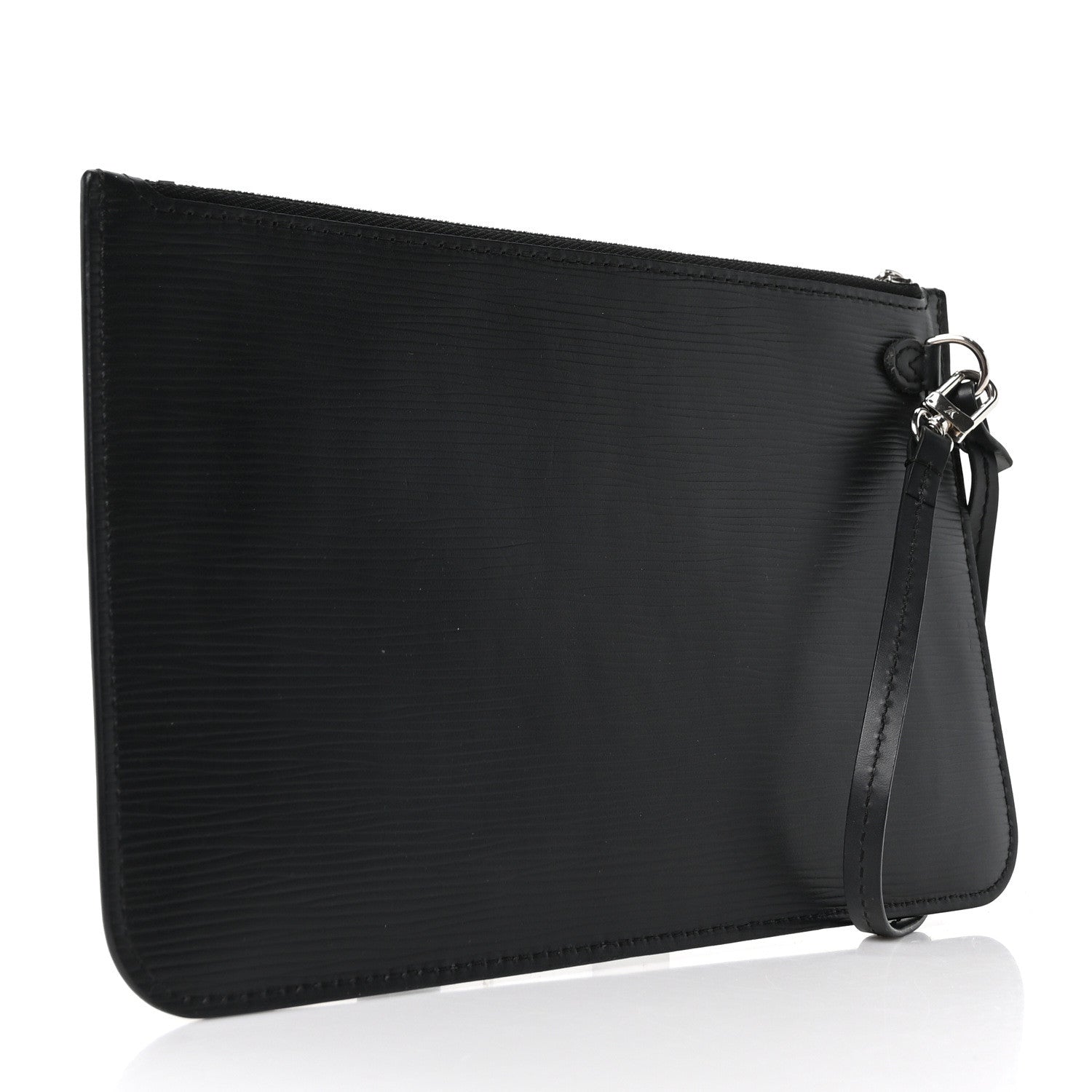 Louis Vuitton Epi Neverfull Pochette MM GM Black 3 of 9