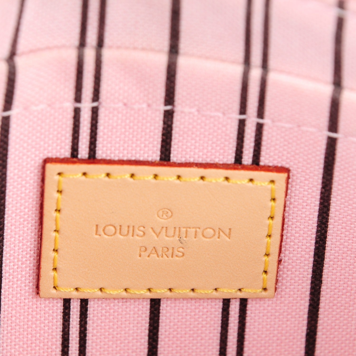 Louis Vuitton Monogram Neverfull MM GM Pochette Rose Ballerine 6 of 8