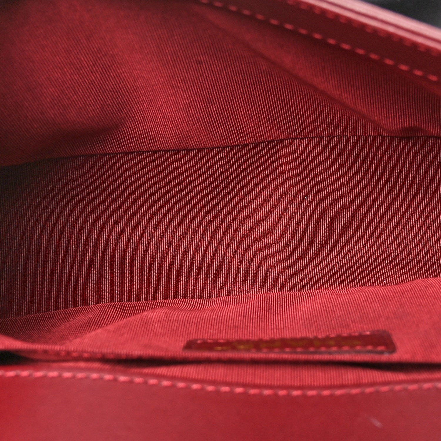 Chanel Lambskin Quilted Medium Boy Flap Dark Red 5 of 11