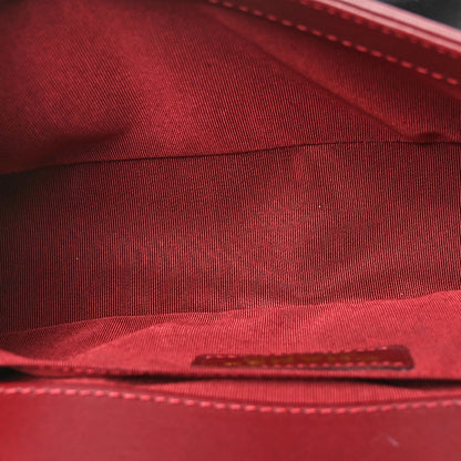 Chanel Lambskin Quilted Medium Boy Flap Dark Red 5 of 11