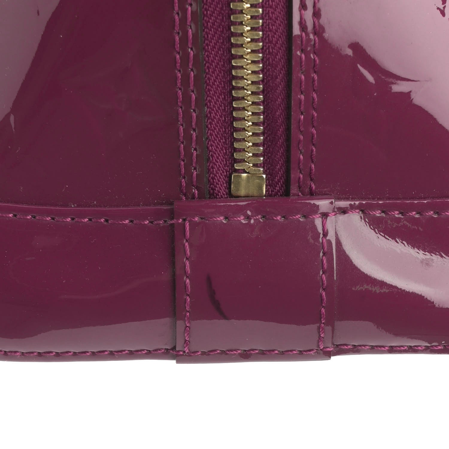 Louis Vuitton Vernis Alma MM Amethyste 11 of 12