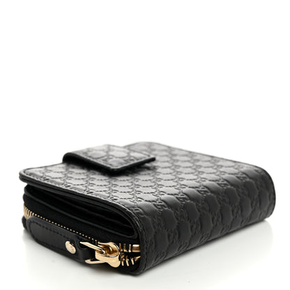Gucci Microguccissima Compact Wallet Black 4 of 9