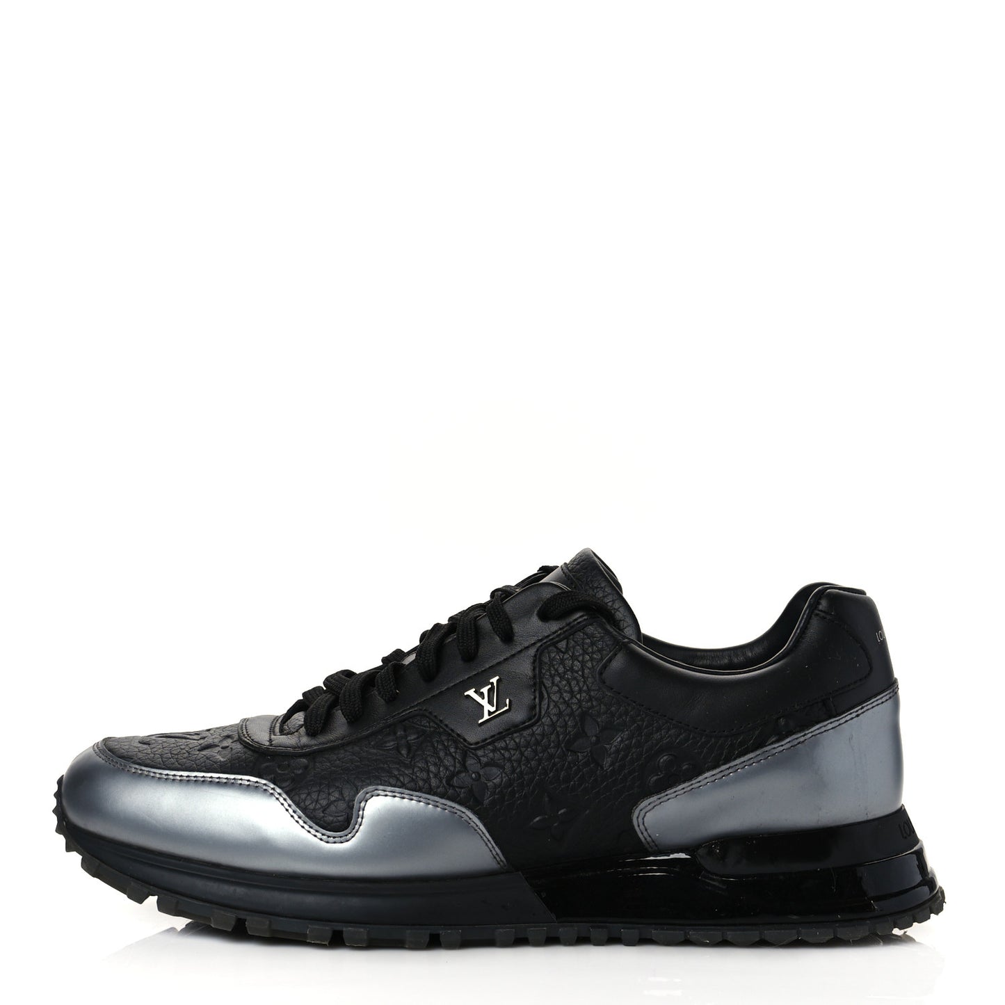 Metallic Empreinte Mens Run Away Sneakers 8 Charcoal