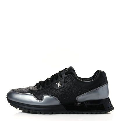 Louis Vuitton Metallic Empreinte Mens Run Away Sneakers 8 Charcoal 1 of 11
