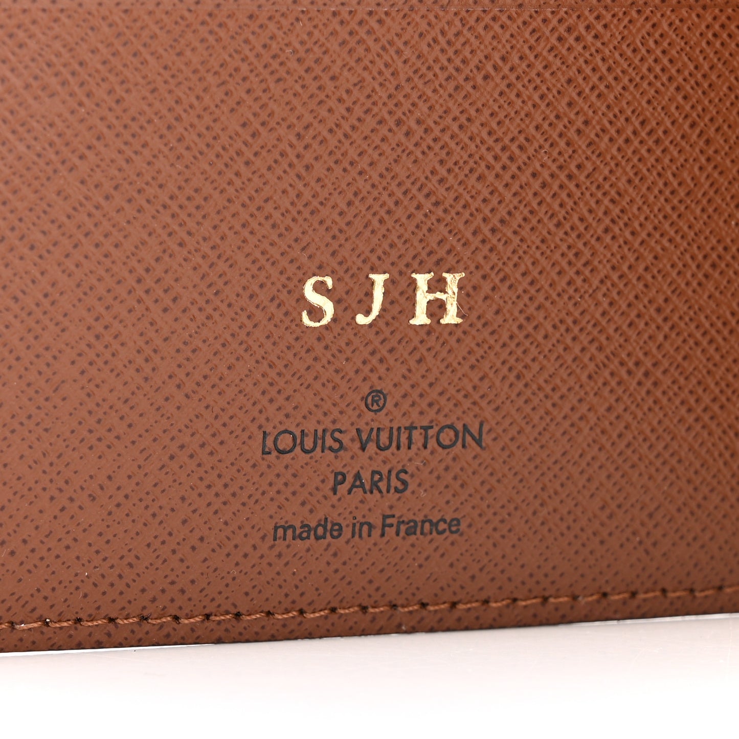 Monogram Medium Ring Agenda Cover