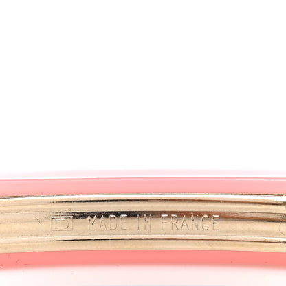 Chanel Resin Baguette CC Hair Clip Barrette Pink 3 of 4