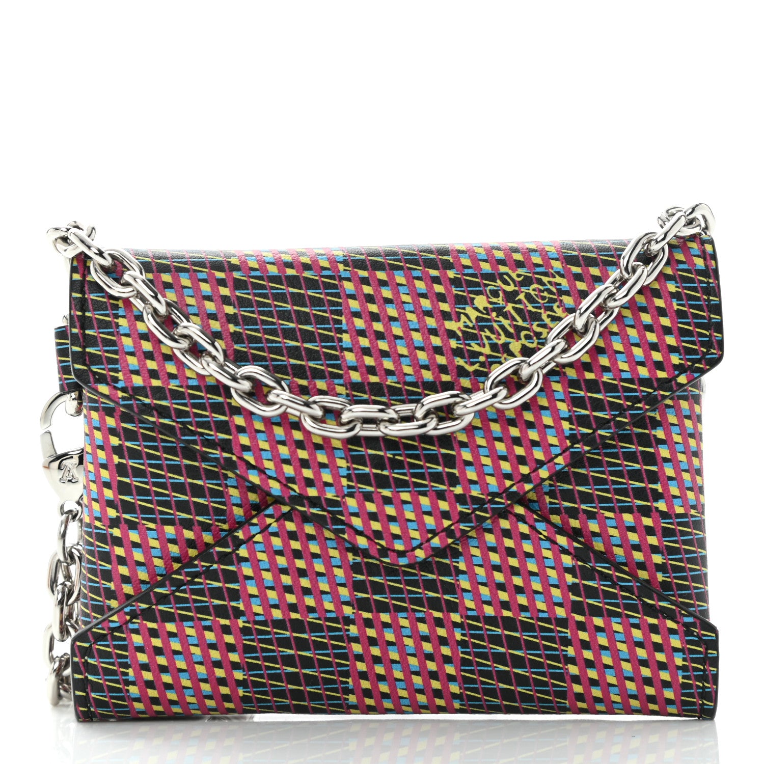 Louis Vuitton Damier LV Pop Kirigami Necklace Rose 1 of 9