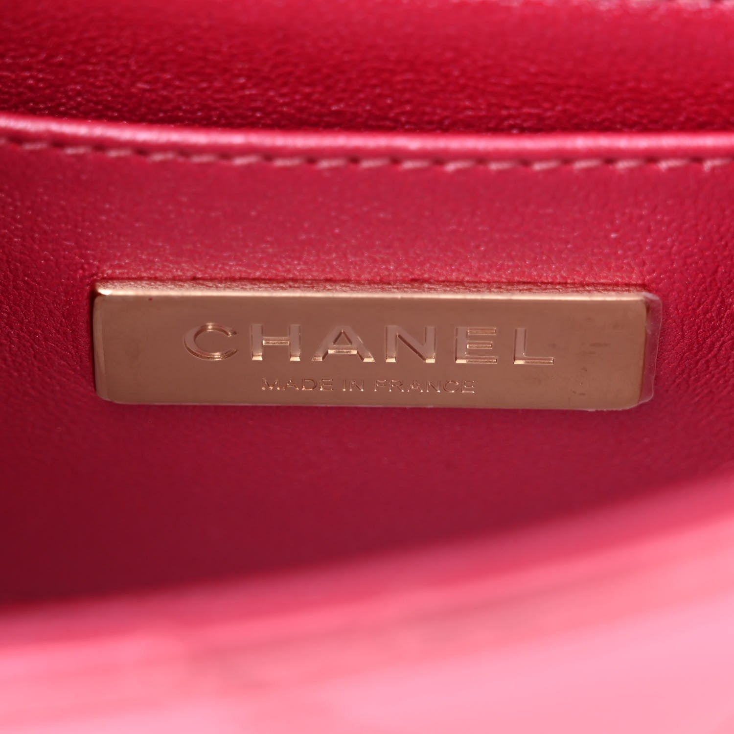 Chanel Mirror Calfskin Metallic Calfskin Quilted Hollywood Boulevard Mini Flap With Star Coin Purse Pink 8 of 12