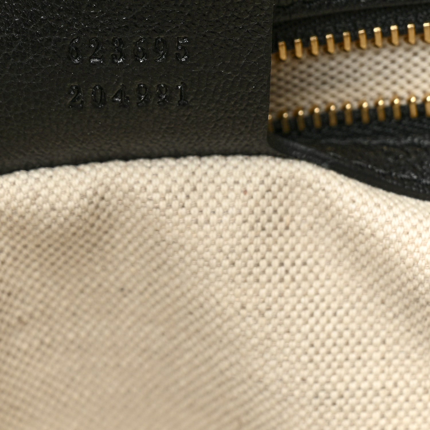 Gucci Calfskin Large Horsebit 1955 Tote Bag Black 7 of 10