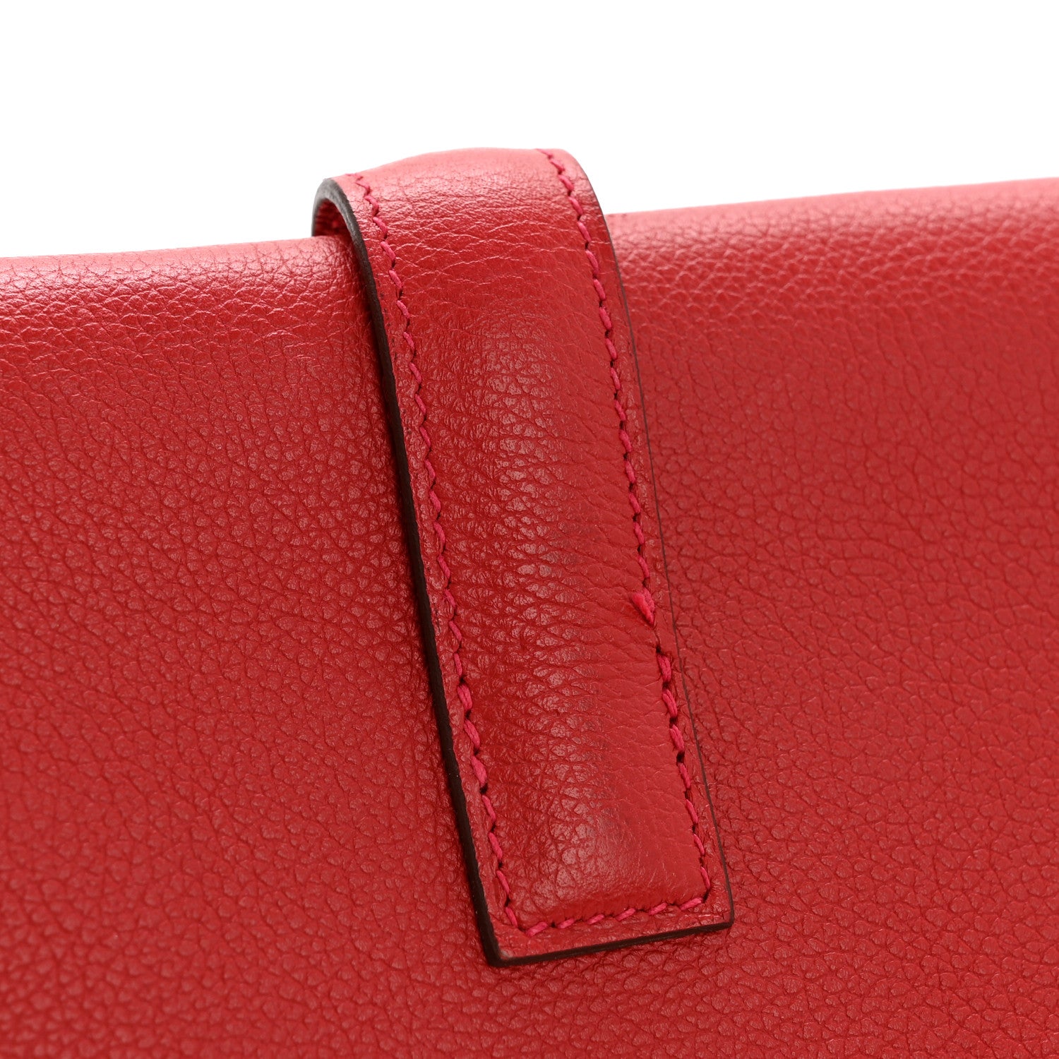 Hermes Evercolor Jige Elan 29 Clutch Rouge Casaque 1852229