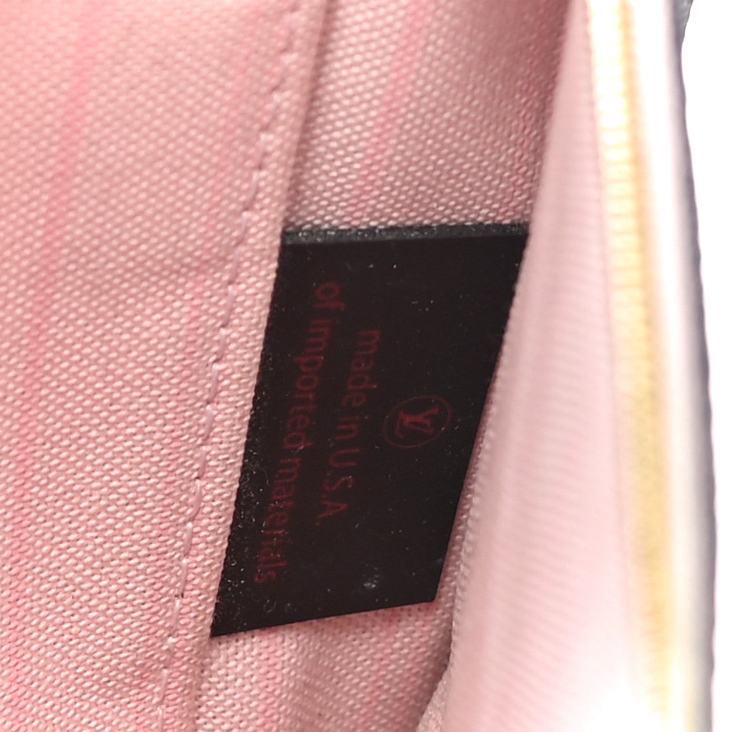 Louis Vuitton Damier Ebene Neverfull MM GM Pochette Rose Ballerine 8 of 13