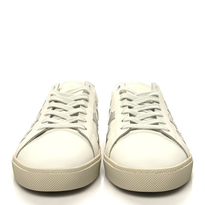 Saint Laurent Nappa Star Court Sneakers 41 Off White 2 of 9