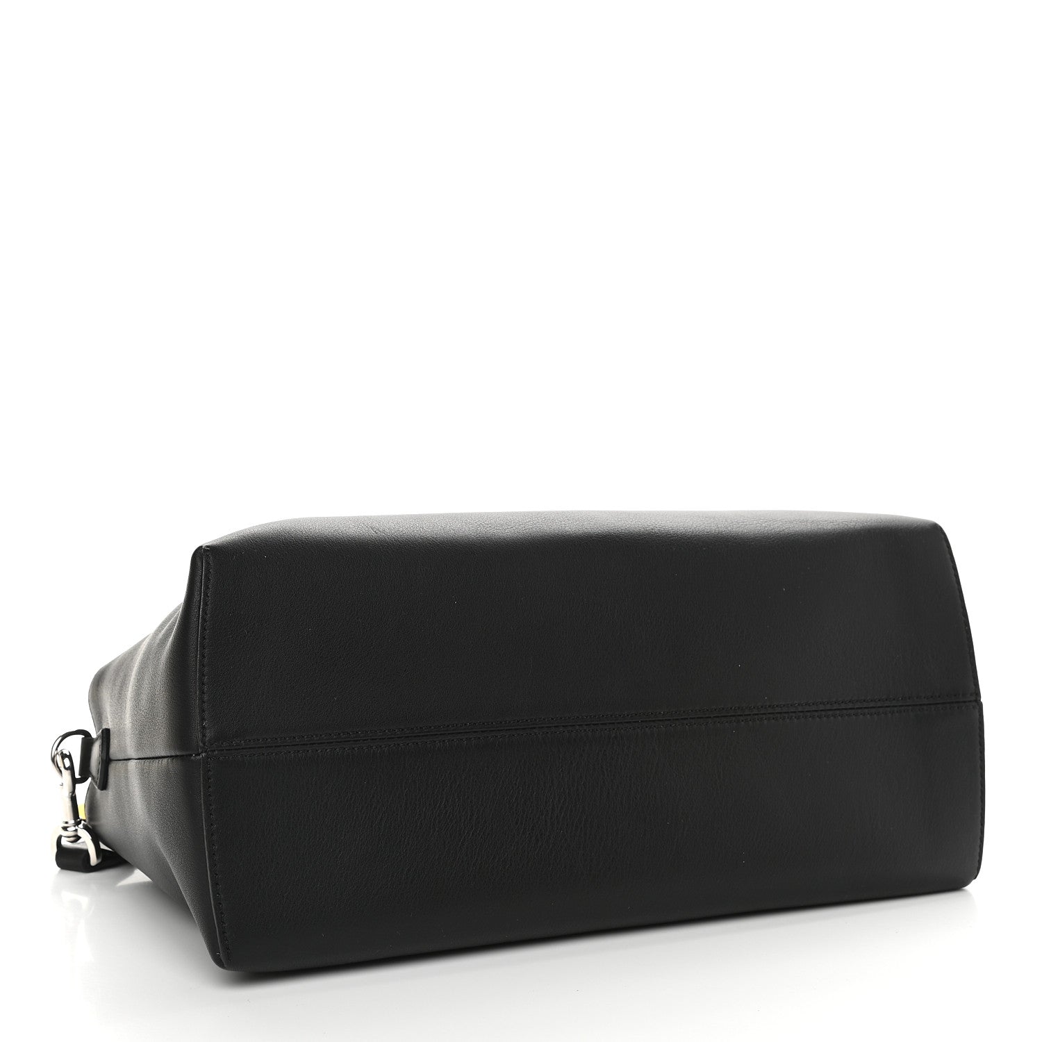 Fendi Vitello Dolce 4 Color Large By The Way Boston Bag Black Multicolor 3 of 8