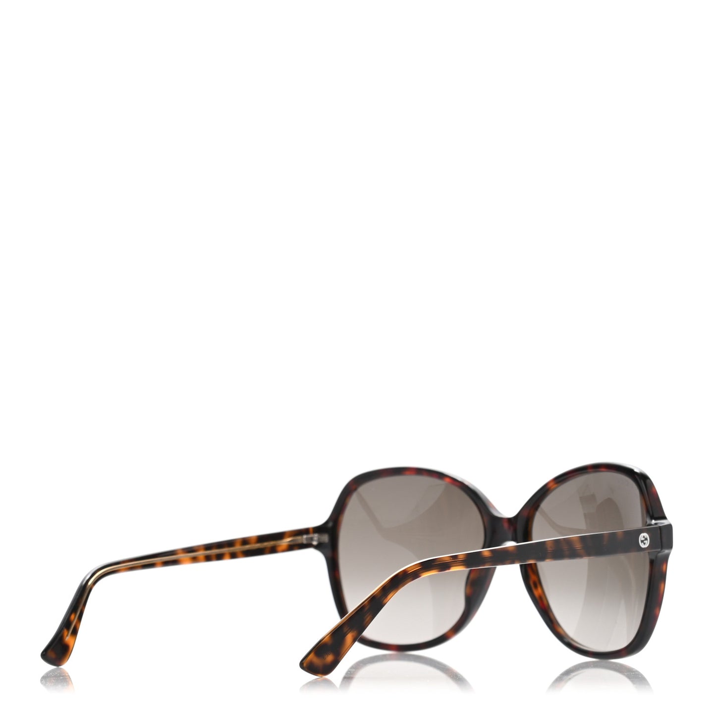 Acetate Oversize Round Frame Sunglasses GG0509S Tortoise