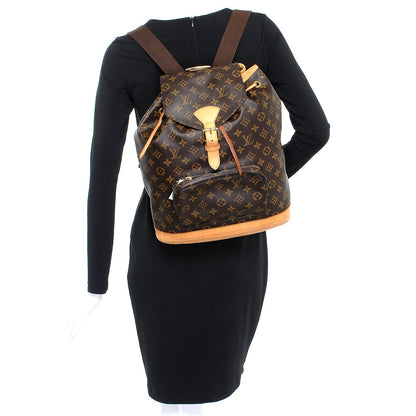 Louis Vuitton Monogram Montsouris GM Backpack 2 of 13