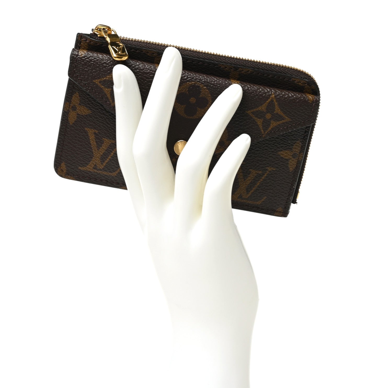 Louis Vuitton Monogram Recto Verso Card Holder Black 2 of 6