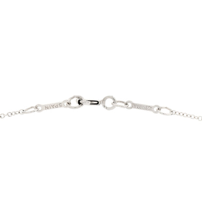 Tiffany Sterling Silver 16mm Elsa Peretti Open Heart Pendant Necklace 5 of 6