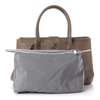 Chanel Calfskin Cerf Executive Shopper Tote Beige 3 of 16