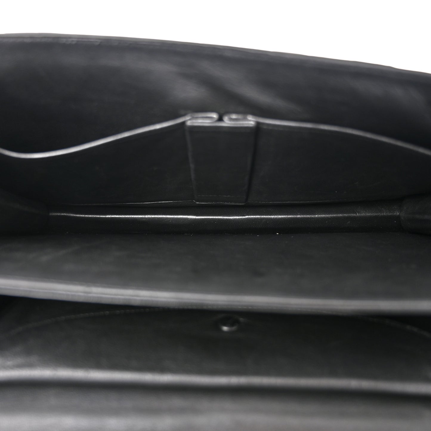 Shiny Crocodile Sac Cordeliere Black