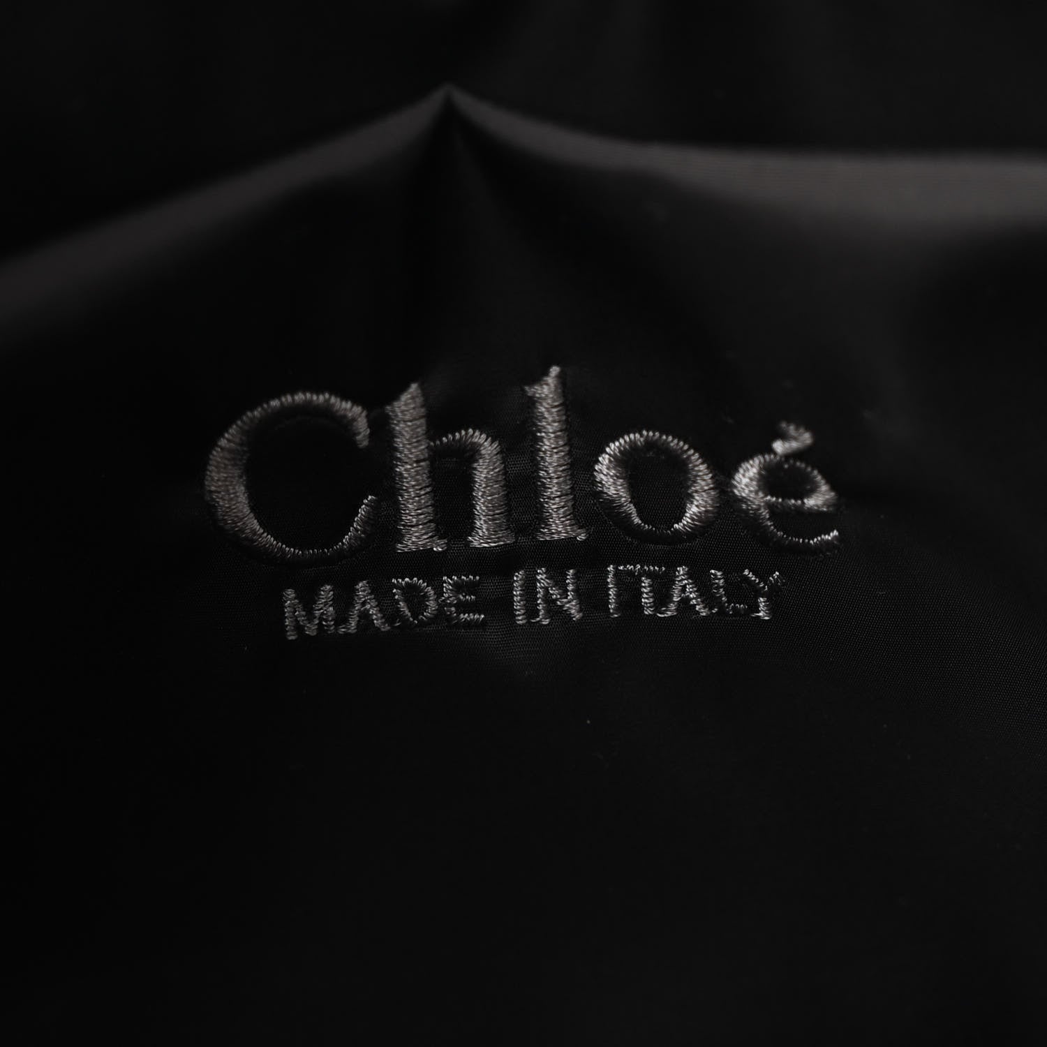 Chloe Nylon Small Woody Tote Black 6 of 12