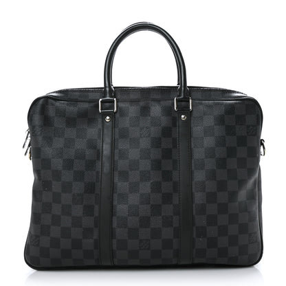 Louis Vuitton Damier Graphite Porte Documents Voyage PM 1 of 9