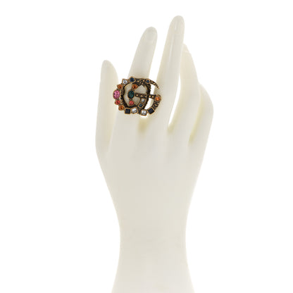 Gucci Crystal Double G Ring S Multicolor 2 of 6