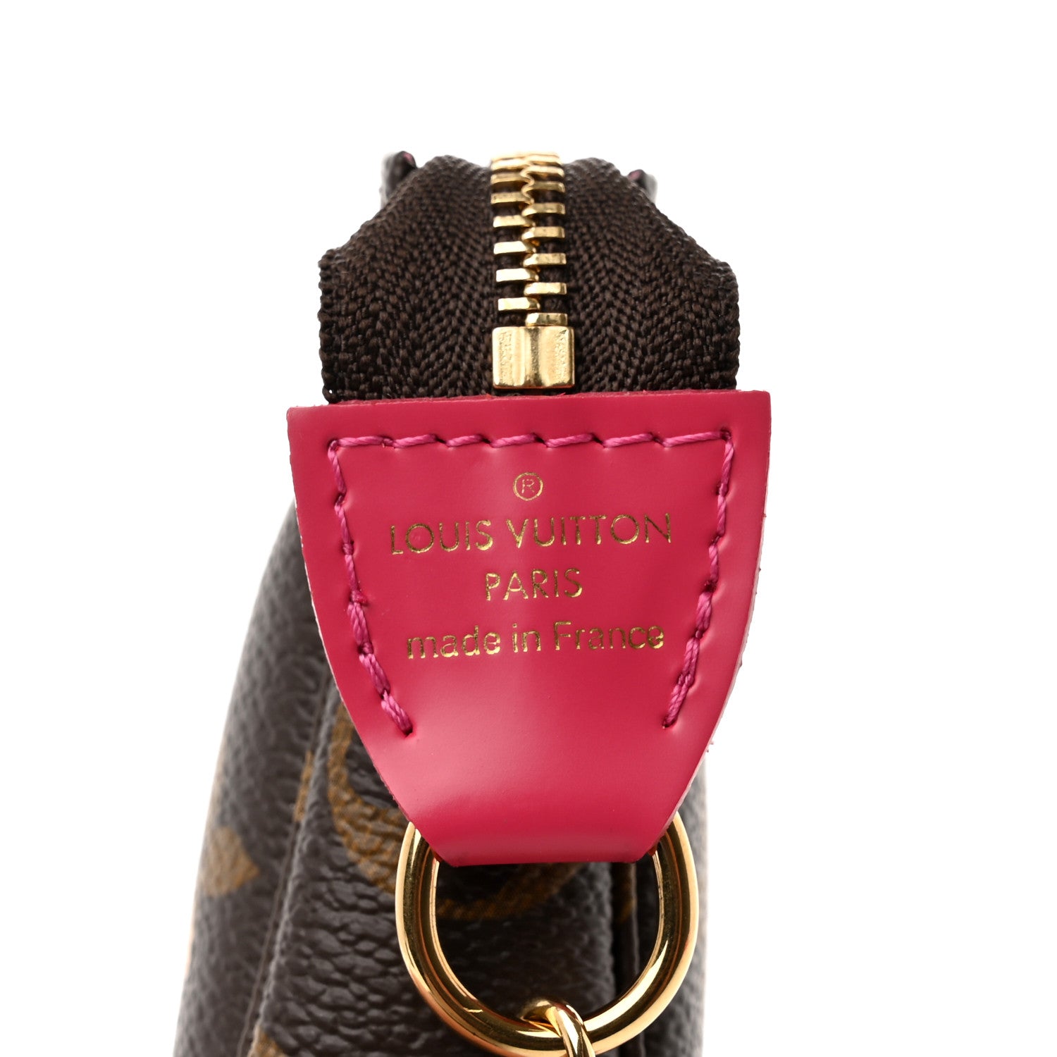 Louis Vuitton Monogram 2020 Christmas Animation Roller Coaster Mini Pochette Accessories Pivoine 6 of 7
