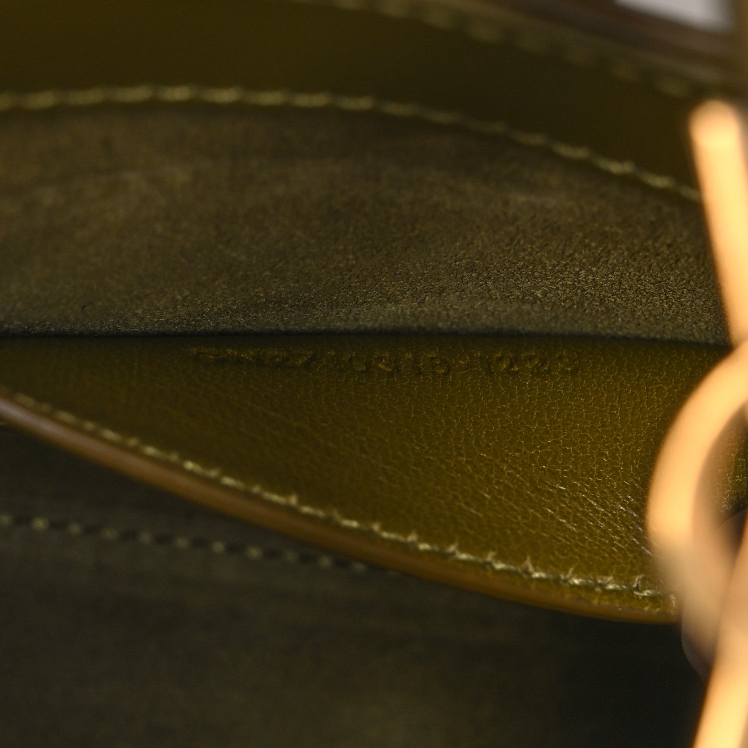 Saint Laurent Smooth Calfskin Le 5 A 7 Hobo Mini Olive Drab 7 of 10