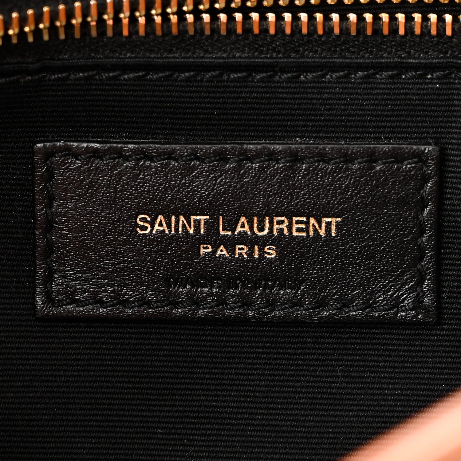 Saint Laurent Crinkled Calfskin Matelasse Monogram Medium Niki Chain Satchel Caramel 6 of 10
