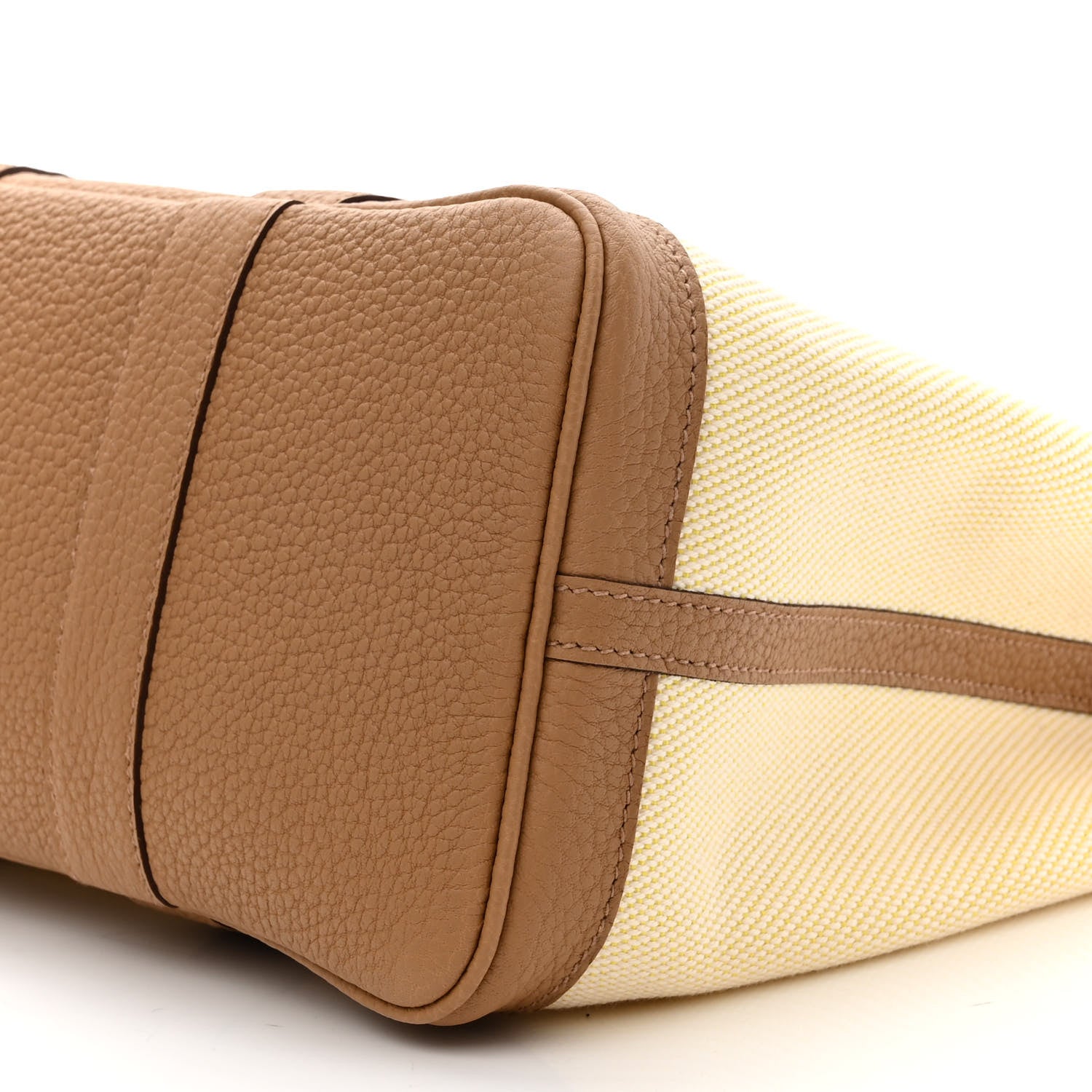 Hermes Twill H Negonda Garden Party 30 TPM Ecru Jaune De Naples Biscuit 8 of 9