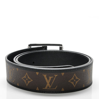 Louis Vuitton Mens Monogram Macassar Reverso 40mm Belt 95 38 3 of 5