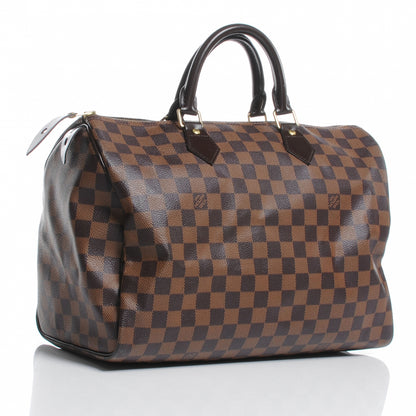 Louis Vuitton Damier Ebene Speedy 35 3 of 7