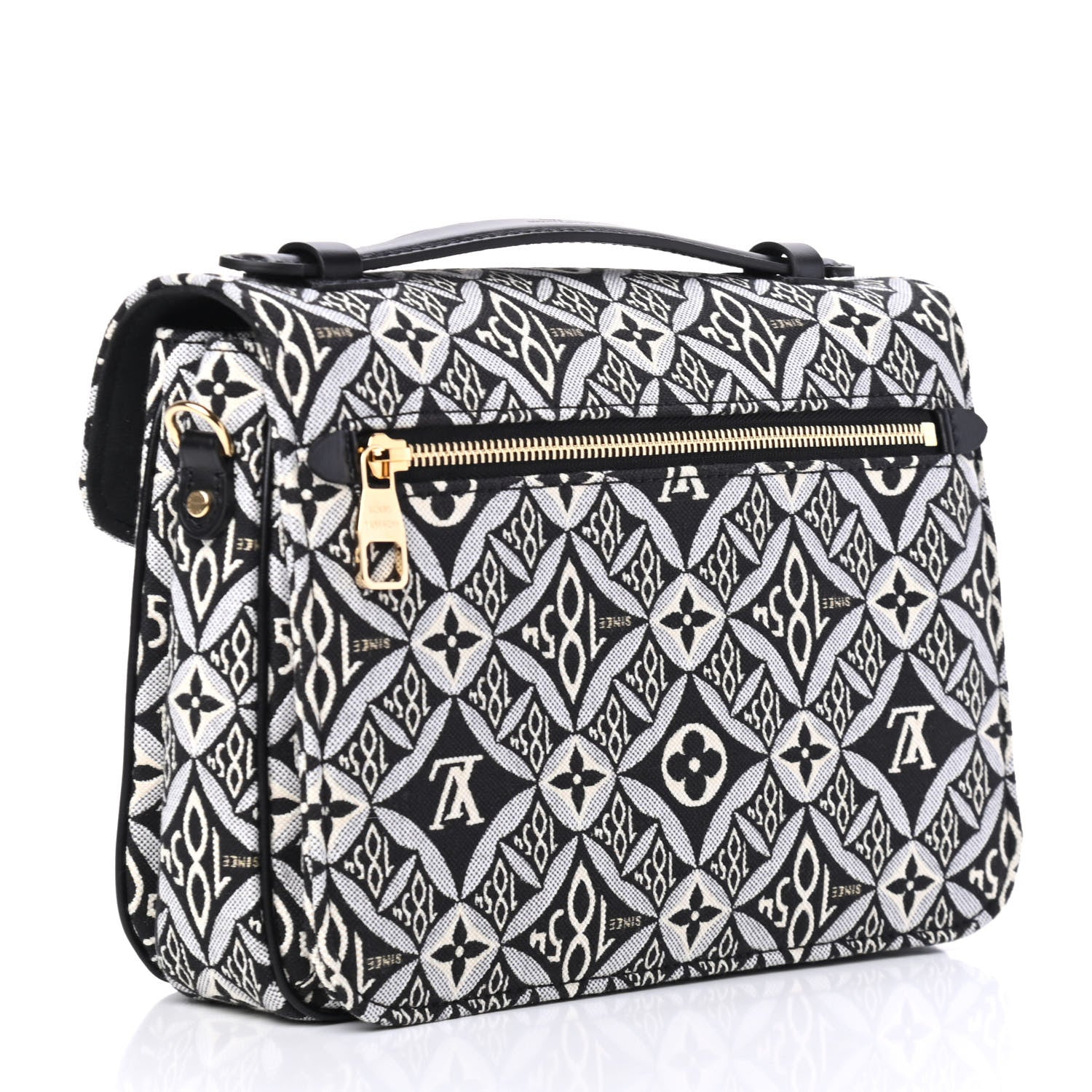 Louis Vuitton Jacquard Since 1854 Pochette Metis Grey 2 of 7