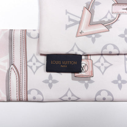 Louis Vuitton Silk Monogram Confidential Bandeau Light Pink 2 of 4