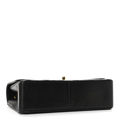 Chanel Lambskin Quilted Medium Single Flap Black 3 of 9