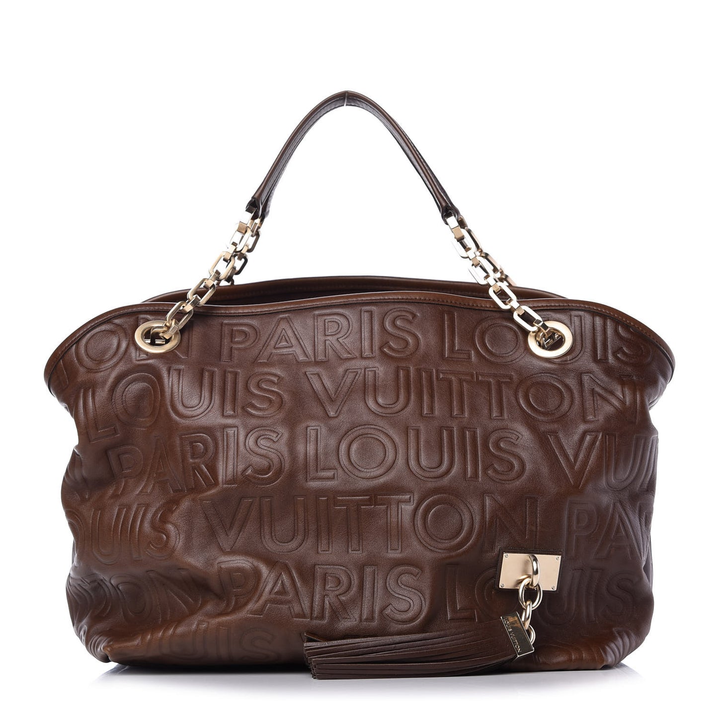 Monogram Paris Souple Whisper PM Chocolate