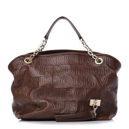 Louis Vuitton Monogram Paris Souple Whisper PM Chocolate 1 of 9