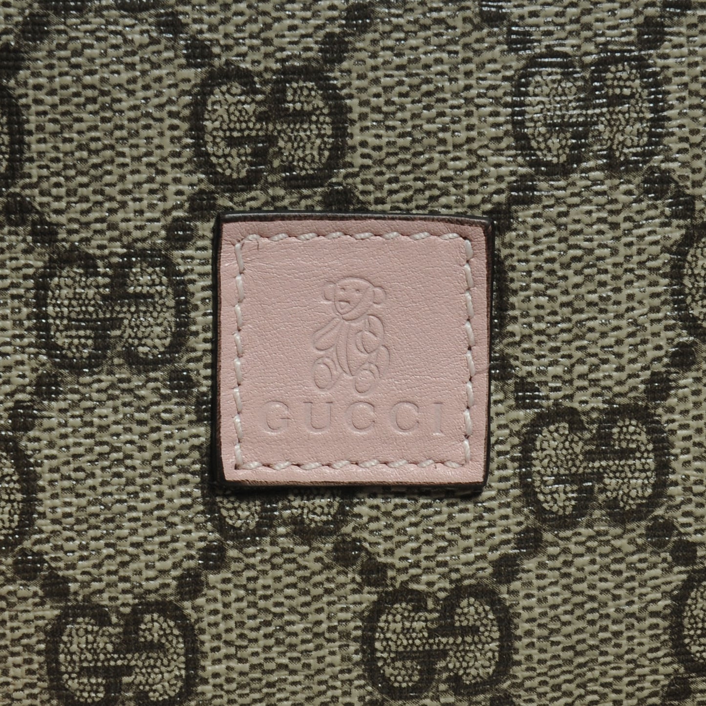 GG Supreme Monogram Childrens Tote Pink