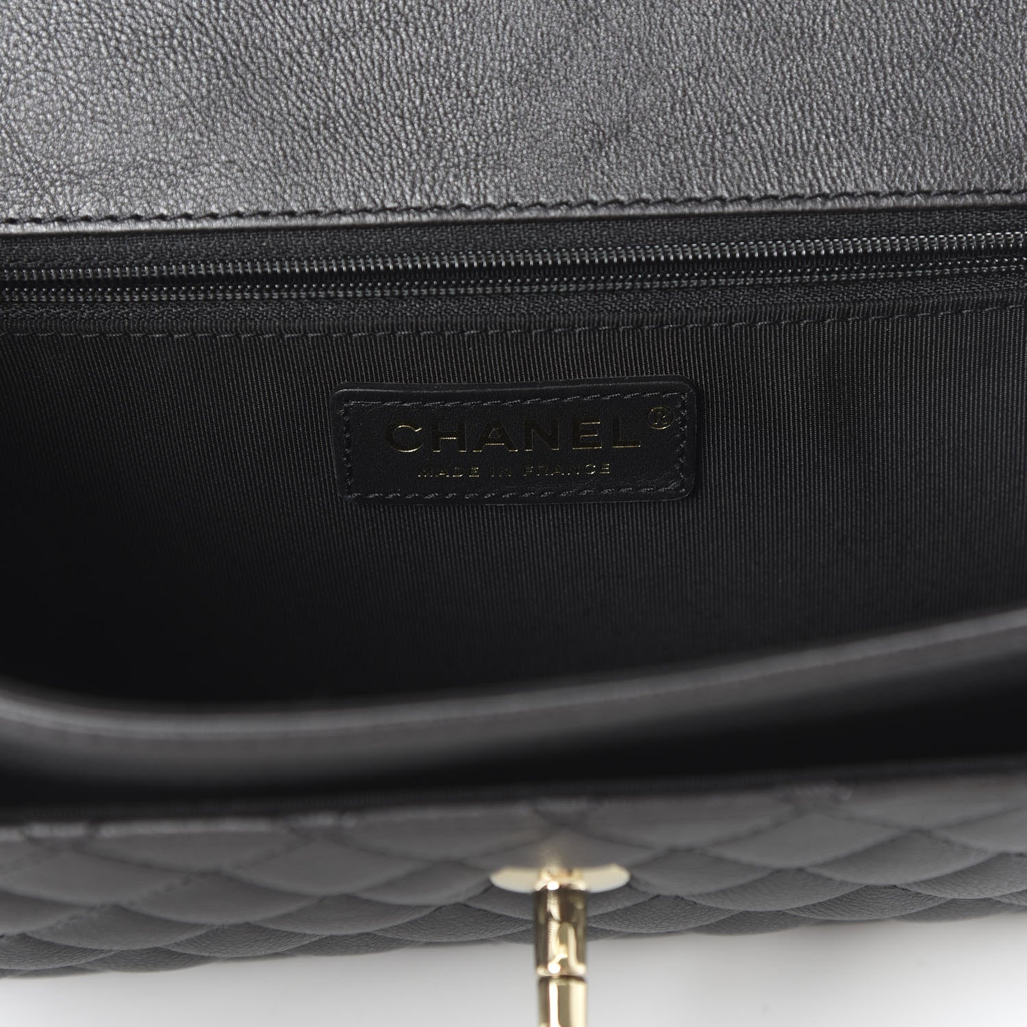 Chanel Calfskin Quilted Smart Pocket Flap Bag Dark Gray 5 of 10