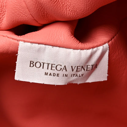 Bottega Veneta Nappa Maxi Intrecciato The Pouch Oversized Clutch Peach 12 of 20