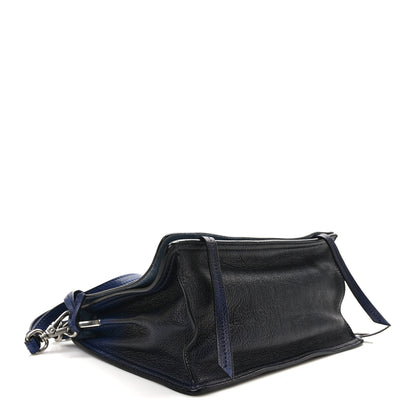 Prada Glace Calf Etiquette Flap Inchiostro Astrale 4 of 8