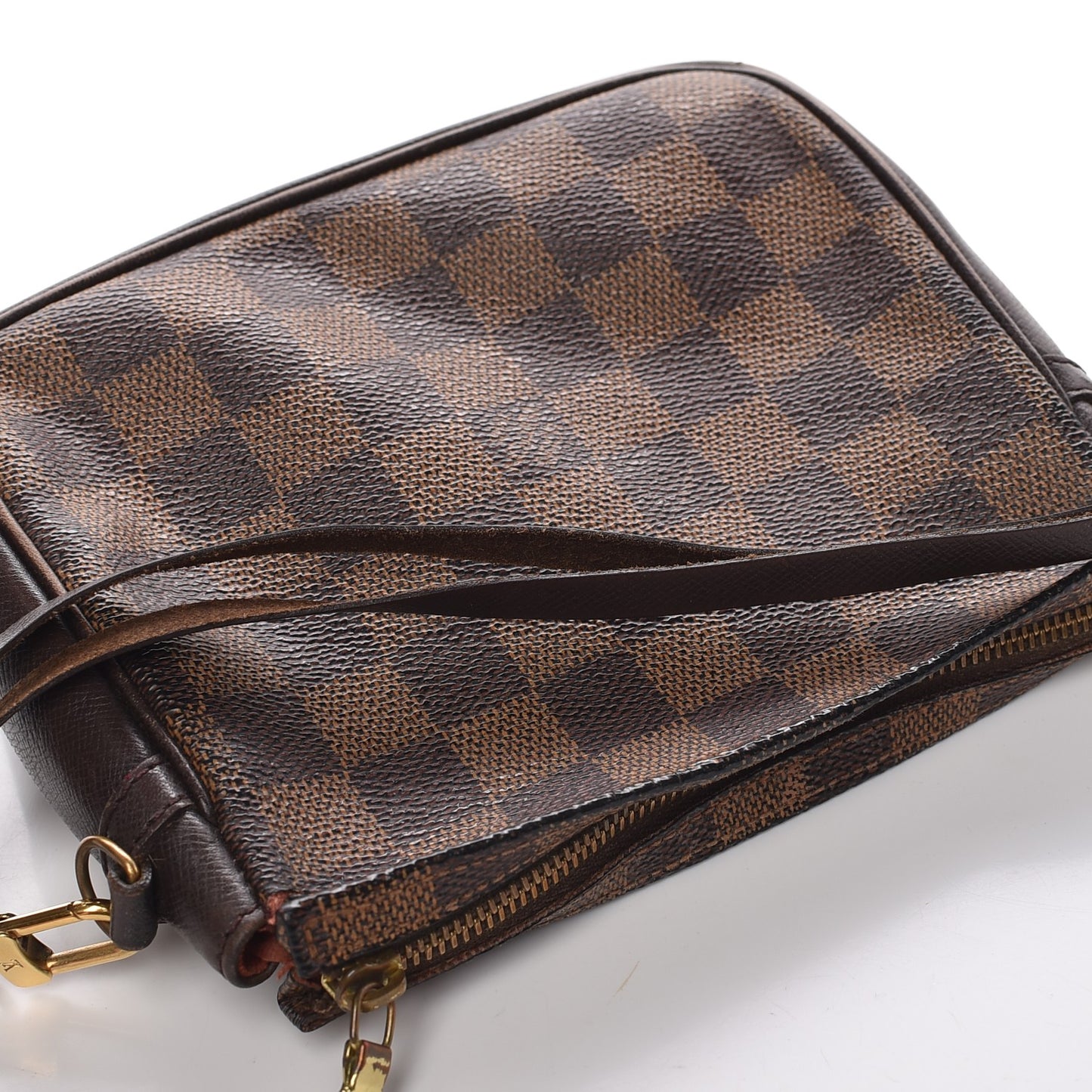 Damier Ebene Trousse Make Up Bag Pochette