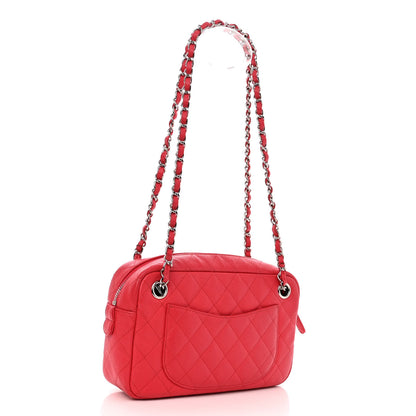 Chanel Caviar Quilted Timeless Camera Case Red 3 of 10