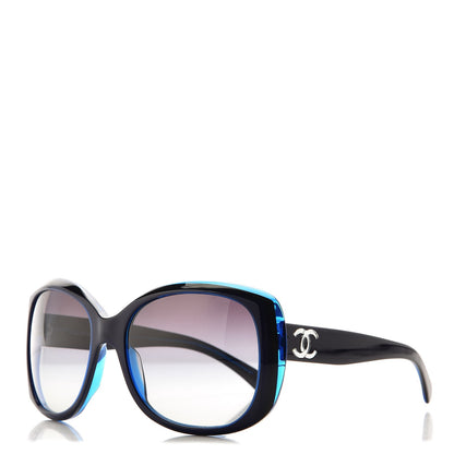 Chanel CC Sunglasses 5183 Blue 1 of 8