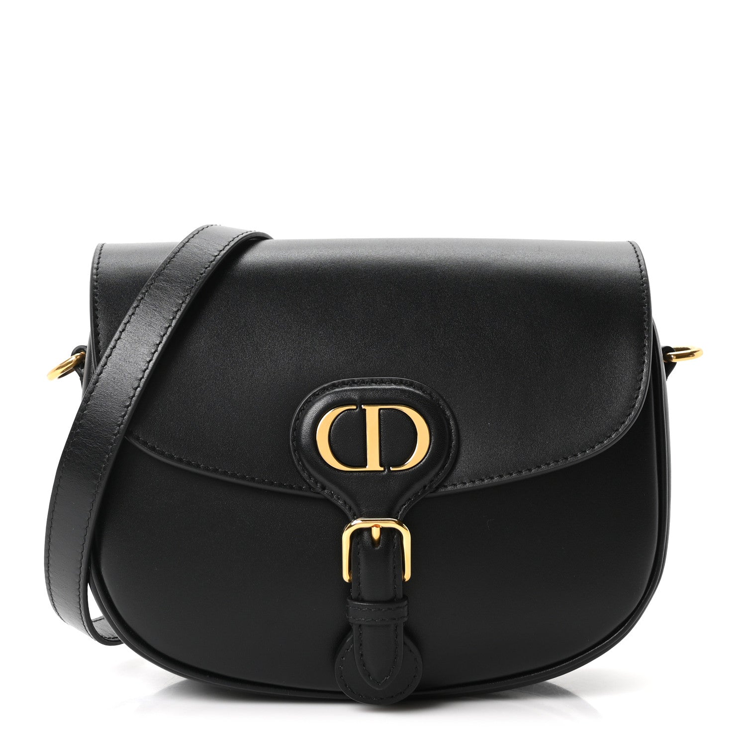 Christian Dior Box Calfskin Medium Bobby Flap Black 1 of 8