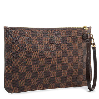 Louis Vuitton Damier Ebene Neverfull MM GM Pochette 3 of 7