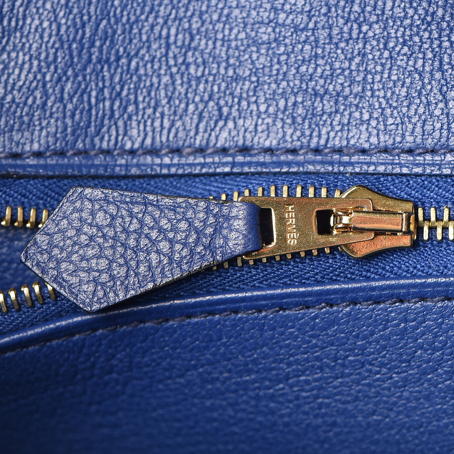 Hermes Taurillon Novillo Birkin 25 Bleu Saphir 19 of 34
