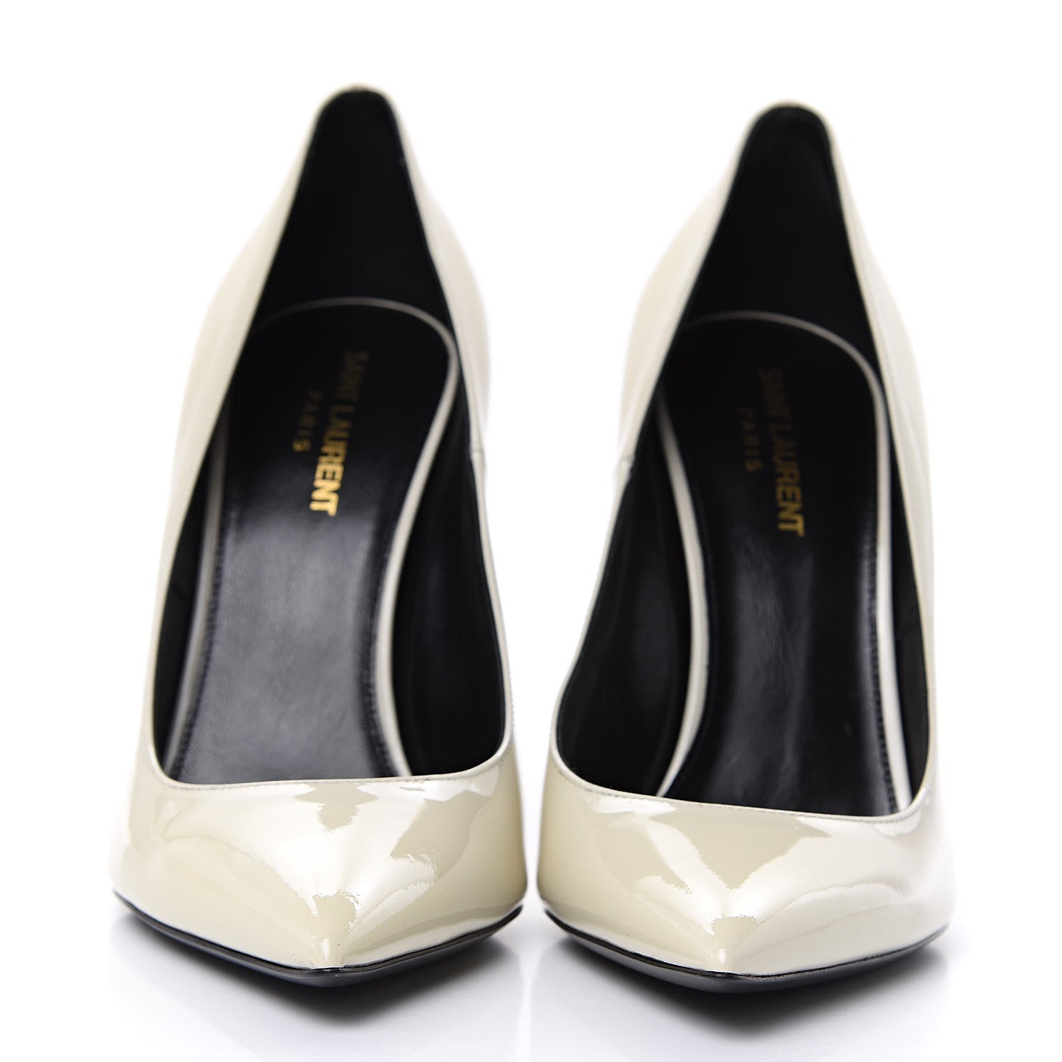 Saint Laurent Patent Opyum 85 Pumps 39.5 Neutro 2 of 8