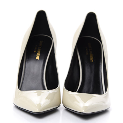 Saint Laurent Patent Opyum 85 Pumps 39.5 Neutro 2 of 8